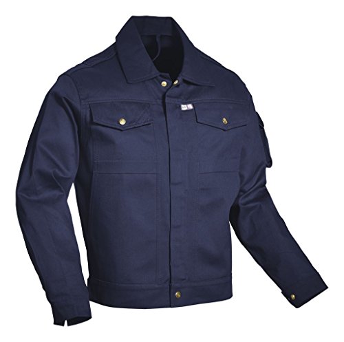 pka Blousonjacke Star, 100% Baumwolle, Herren Arbeitsjacke(Kornblau/Hydronblau,44) von pka