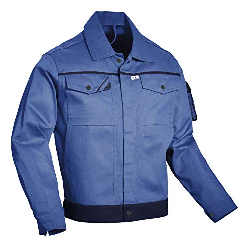 pka Blousonjacke Star, 100% Baumwolle, Herren Arbeitsjacke(Kornblau/Hydronblau,66) von pka