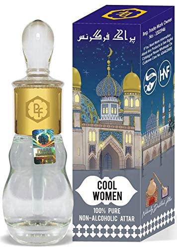 Parag Fragrances Cool Women 25ml Attar/Itra/Natural Fragrance Oil/Perfume Oil (Arabian Series) 0% Alcohol, Long Lasting & Naturally Distilled Attars von PKD