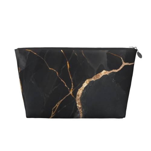 Kulturbeutel mit Marmor-Texturdruck, Reise-Make-up-Aufbewahrungstasche, Kosmetiktasche, PU-Leder, wasserdicht, leicht, Make-up-Tasche, Organizer für Mädchen, Frauen und Männer, silber, Einheitsgröße Kulturbeutel mit Marmor-Texturdruck, Reise-Make-up-Aufbewahrungstasche, Kosmetiktasche, PU-Leder, wasserdicht, leicht, Make-up-Tasche, Organizer für Mädchen, Frauen und Männer, silber, Einheitsgröße von PKTTECRFPK