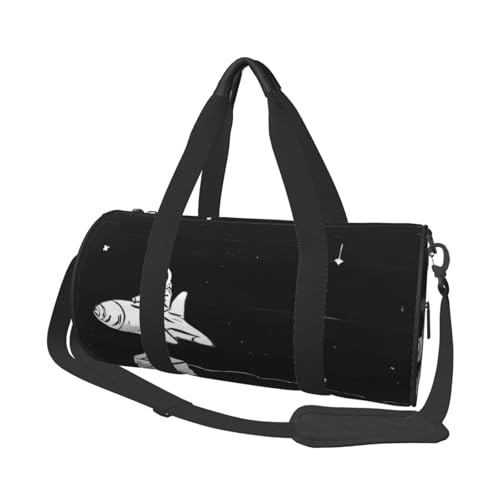 Sporttasche mit Strandbrücke, Wolken und Sonnenuntergang, 25 l, runde Reisetasche für Damen und Herren, für Fitnessstudio, Wandern, Yoga, Schwimmen, 45 x 23 x 23 cm, Astronautengalaxie, Einheitsgröße Sporttasche mit Strandbrücke, Wolken und Sonnenuntergang, 25 l, runde Reisetasche für Damen und Herren, für Fitnessstudio, Wandern, Yoga, Schwimmen, 45 x 23 x 23 cm, Astronautengalaxie, Einheitsgröße von PKTTECRFPK