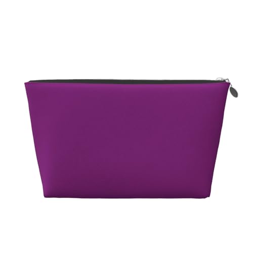 Wei Kulturbeutel mit violettem Aufdruck, Reise-Make-up-Aufbewahrungstasche, Kosmetiktaschen, PU-Leder, wasserdicht, leicht, Make-up-Tasche, Organizer für Mädchen, Frauen und Männer, silber Wei Kulturbeutel mit violettem Aufdruck, Reise-Make-up-Aufbewahrungstasche, Kosmetiktaschen, PU-Leder, wasserdicht, leicht, Make-up-Tasche, Organizer für Mädchen, Frauen und Männer, silber von PKTTECRFPK