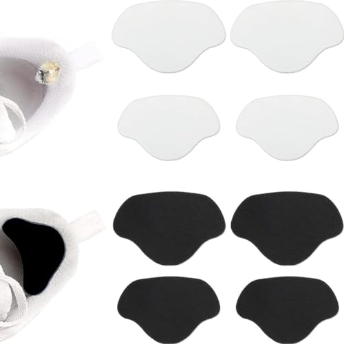 4 Paar Sneaker Reparatur Patch Selbstklebender Fersen-Patch Reparatur von Sneaker-Loch Fersen-Reparatur-Patch Schuhloch-Verhinderungs-Patch Für die meisten Schuhtypen geeignet von PLABBDPL