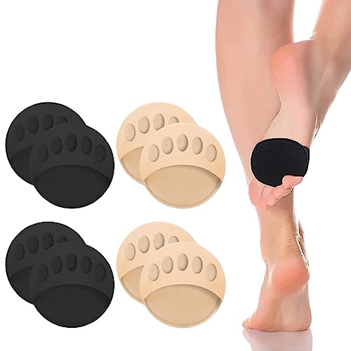 Bienenwabe Stoff Vorderfuß Pads,Vorfußpolster Gel High Heels Vorfuß Pads,Mittelfuß Kissen Fußballen Kissen Pads Ballenpolster,Vorfuß Schuhe Pads Metatarsal Pads High Heels Vorfußpolster Fußpolster von PLABBDPL