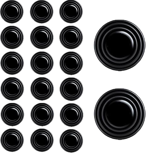 PLABBDPL Autotür Stoßdämpfer,20Pcs Autotür-Stoßdämpfer Kompatibel, Autotür Stoßdämpfer Kompatibel, Autotür-Schallschutzaufkleber, Türkantenschutz-Stoßdämpfer-Kissen Autotür-Stoßdämpfendes PVC von PLABBDPL