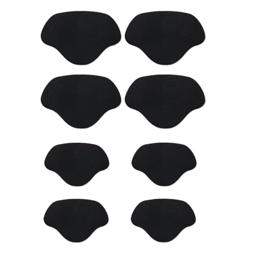 Sneaker Reparatur Patch Selbstklebender Fersen-Patch Reparatur von Sneaker-Loch Fersen-Reparatur-Patch Schuhloch-Verhinderungs-Patch Für die meisten Schuhtypen geeignet,4 Paar, B von PLABBDPL