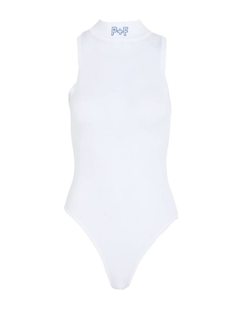 PLACES+FACES Bodysuit Damen Weiß von PLACES+FACES