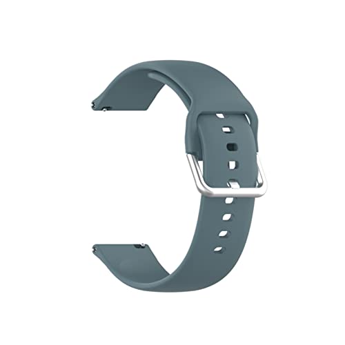 PLACKE Solid Color Smart Sport Watch-Band for Ticwatch Pro 3 Pro3 2020 GTX E2 S2. Watch-Accessoires Mode weiche Silikon-Handgelenkband (Color : 13, Size : GTX_LARGE SIZE) von PLACKE