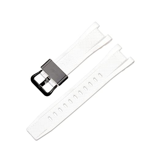 PLACKE Gummibänder GST-W300/GST-S110/S100G/GST-W110/W100G Camouflage Armband Sport Watchband Accessoires geeignet for Casio Fit for G-Shock (Color : White B) von PLACKE