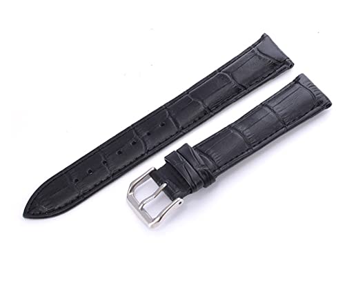 PLACKE Schwarze Lederband fit for fossile Frauen Sportcharter Hr. Fit for Gen 3 4Q Venture Hr. Mode Dauerhafter Tropfen Widerstand Watch Strap Braun (Color : 3, Size : Gen4 Q Venture HR) von PLACKE