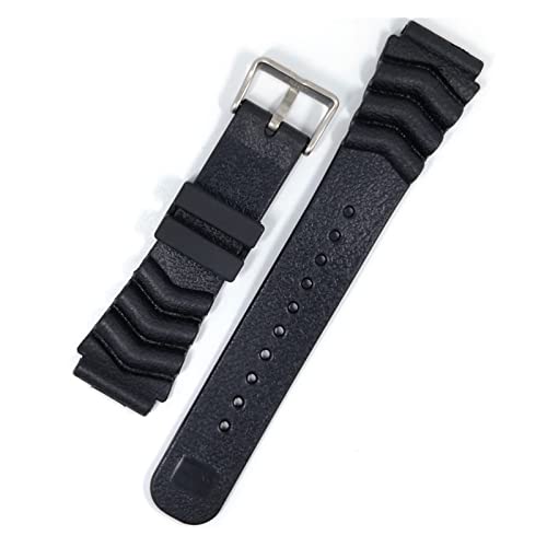 PLACKE Silikonband Fit for Seiko Wasser Fit for Ghost 18mm 20mm 22mm Armband Sport Wasserdichte Strap Frauen Männer Uhren Band Armband (Size : 18mm) von PLACKE