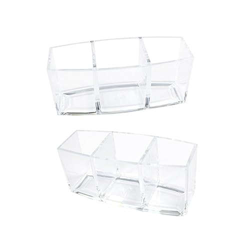 PLAFOPE Moderner Durchsichtiger Aufbewahrungskoffer Aus Acryl Für Make-up-pinsel Für Den Schreibtisch-organizer von PLAFOPE
