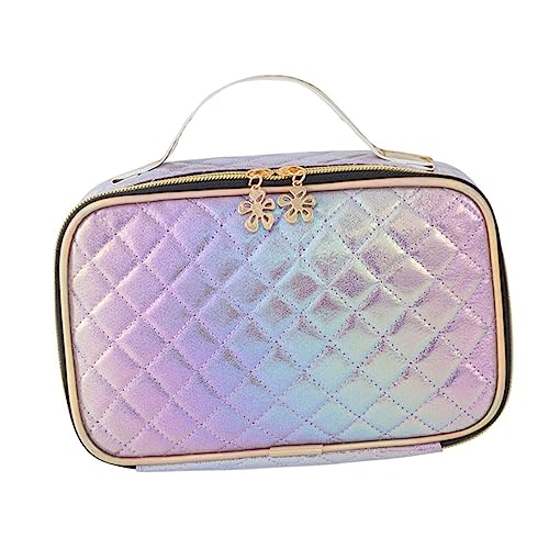 PLAFOPE Reisekosmetiktasche Tragbar Schminktasche Damen Waschtasche Kosmetiktasche Aufbewahrungstasche Mit Guter Aufbewahrungs Und Veredelungsfunktion Für Reisen Und Täglichen Gebrauch von PLAFOPE