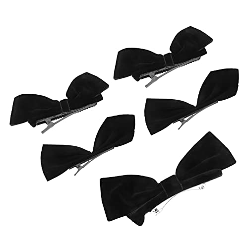 PLAFOPE Stilvolle Haarspange Mit Samtschleife 4er-pack Elegante Haarnadel Für Damen Für Hochzeiten Und Besondere Anlässe von PLAFOPE