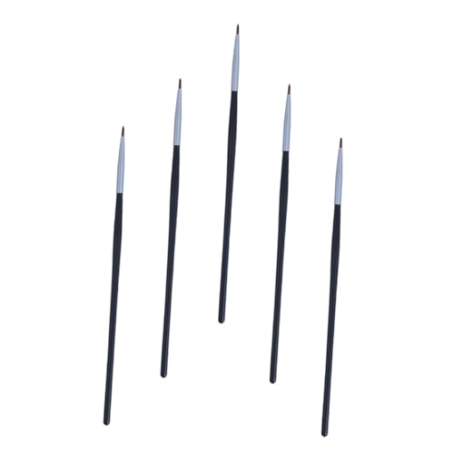 PLAFOPE 5stücke Eyeliner Pinsel Applikator Für Lidschatten Und Lippenstift Make-up Werkzeuge Leicht Zu Tragen Geeignet Für Professionellen Einsatz Und Heimgebrauch von PLAFOPE