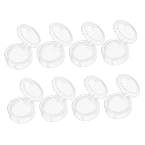 PLAFOPE Make-up-Aufbewahrungs-Organizer 8-teilig Lidschatten-Etui mit großer Kapazität weißer Make-up-Behälter Lidschatten- für Zuhause von PLAFOPE