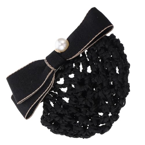 PLAFOPE Professionelles Büro Haarschmuck Haarnetz Mit Schleife Für Damen Elegantes Strapazierfähiges Haar-accessoire Für Jede Gelegenheit Für Uniformen Und Formelle Kleidung von PLAFOPE