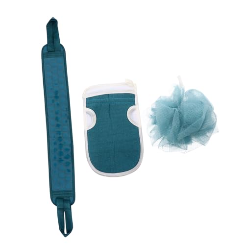 PLAFOPE Sanftes Peeling-badetuch Handschuhe Rückenmassage-handtuch-set Duschset Bad Für Die Familie von PLAFOPE