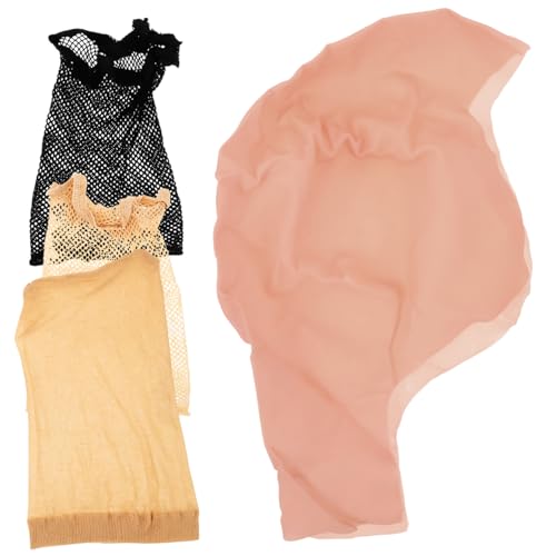 PLAFOPE 1satz Latex Glatze Haarnetz Set Für Cosplay Realistische Für Theater Kostümpartys Halloween Sicher Stabil Und Bequem Für Männer Und Frauen Haarnetze Inklusive von PLAFOPE