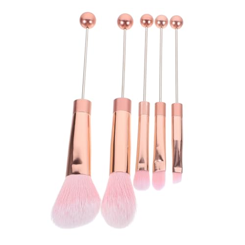 PLAFOPE Reise-Puderpinsel-Set Mini-Make-up-Pinsel für Frauen und Mädchen Kosmetikpinsel-Set weiche Borsten leicht zu reinigen kompakt und leicht für den täglichen Gebrauch von PLAFOPE