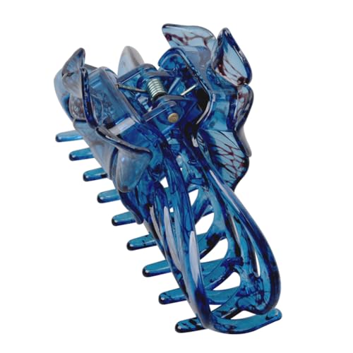 PLAFOPE 1stück Rosé Haarspange Aus Strapazierfähigem Oxford-harz Rutschfeste Krallen-haarklammer Im Hollow Design Elegantes Haarschmuck-accessoire Für Damen von PLAFOPE