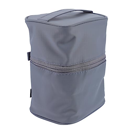 PLAFOPE wasserdichte Kosmetiktasche Für Damen Tragbare Aufbewahrungstasche Für Make-up Outdoor-Handtasche Mit Netztasche Für Und Puder von PLAFOPE