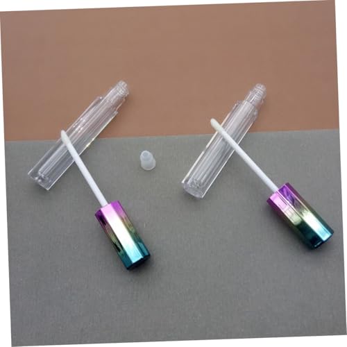 PLAFOPE 10 Stück Leere Lippenpflege Behälter Bunte Achtkantige Lipgloss Tuben Wiederverwendbar für Damen Tragbare Makeup Fläschchen für Lipgloss Lippenöl Lippenfarbe Langlebig und Leicht von PLAFOPE