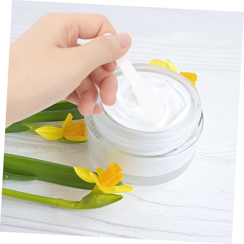 PLAFOPE 10 Stück Teiliges Kosmetikspatel aus Goldenem Edelstahl Feine Verarbeitung Kompakter Löffel und Cremespatel für Präzises Entnehmen und DIY Hautpflege Geeignet von PLAFOPE