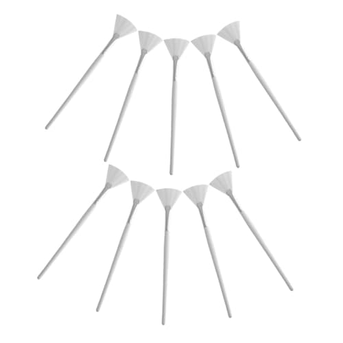 PLAFOPE - 10-teiliges Maskenpinsel-set Mit Kurzem Griff Und Weichen Borsten Make-up-pinsel Für Frauen -pinsel- -werkzeug von PLAFOPE