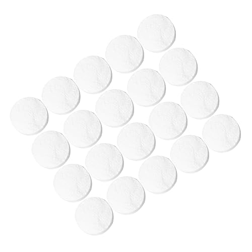 PLAFOPE 100St komprimierte Tücher tragbare Tücher Münzhandtuch komprimierte Münztaschentücher Gesichtstücher tragbares handtuch hygienetücher Handtücher komprimiertes Handtuch Weiß von PLAFOPE
