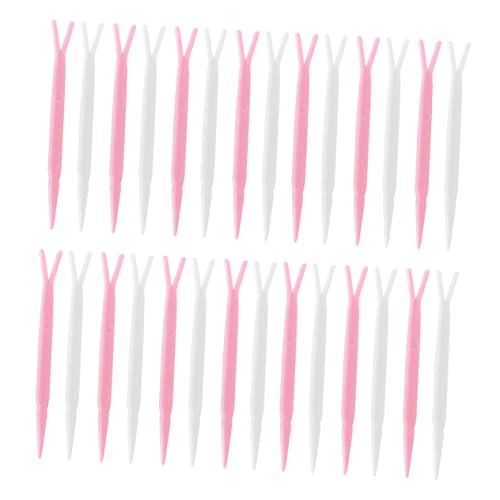 PLAFOPE Doppelte Stickergabeln Y-förmiger Stick Für Aufkleber 100 Stück Beauty-accessoires von PLAFOPE