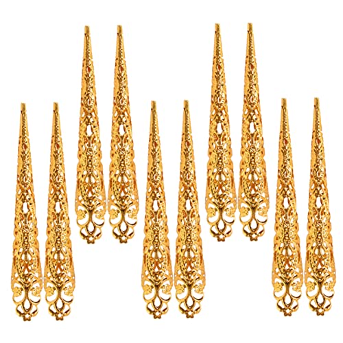 PLAFOPE 10 Stück Künstliche Fingernägel Halloween-fingernägel Zum Anziehen Für Cosplay Nagelabdeckung Dekore Für Partys von PLAFOPE