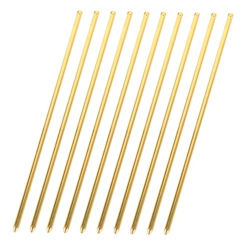 PLAFOPE 10 Stück Haarnadel-corsage-haar Für Frauen Haarschmuck Für Frauen Glattes Haar Mädchen-haarnadel Metall-haarstab Asiatisches Haar-accessoire Vintage Gerade Haarnadel von PLAFOPE