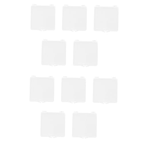 PLAFOPE 10stücke Nagel Aufbewahrungsbox Transparente Box Für Nagelstücke Nail Art Organizer Fake Nails Box Art Zubehör Kleinbehälter Für von PLAFOPE