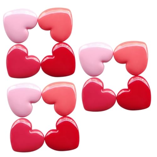 PLAFOPE 3 Sets Herzförmige Lippenstiftetuis Make-up-organizer Deckel Nachfüllbare Reiseflaschen Für Kosmetik 4 Stück * 3 Zufällige Auswahl von PLAFOPE