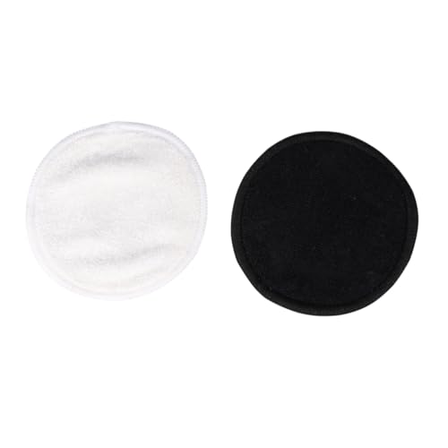 PLAFOPE 12 Stück Teiliges Wiederverwendbare Make up Entferner Pads aus Weicher Zweilagiger Bambusfaser mit Baumwollnetzbeutel Waschbare Gesichtsreinigungspads für Sanfte Effektive von PLAFOPE