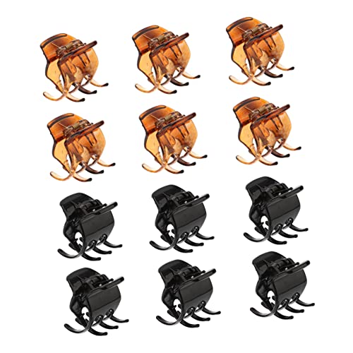 PLAFOPE 12stücke Haarklammern Mittlere Haarklammern Kleine Haarklammer Haarschmuck Für Frauen Haar-accessoires Alltagstauglich Rutschfest von PLAFOPE