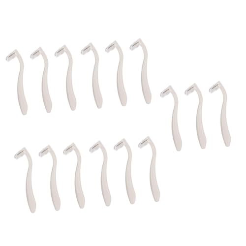 PLAFOPE 15 Stck. Teiliges Damen Körperhaar Trimmer Achselhaarrasierer aus für Beine Bikinizone und Achseln für Sanfte Haarentfernung und Einfaches Handling von PLAFOPE