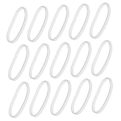 PLAFOPE 1500 Stück Mini Transparente Haargummis Weiche Elastische Haargummis Haarbänder Sanfte Gummiringe Für Frauen Mädchen Haarstyling Alltag Und Party von PLAFOPE