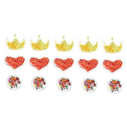 PLAFOPE 15St Haar-Accessoires-Kit kulich form bastelbedarf schmuck machen Nagelsticker Blumen Lapidarbedarf Haarnadel Haarklammer DIY Bastelverzierungen Bastelmaterial selber machen Harz von PLAFOPE