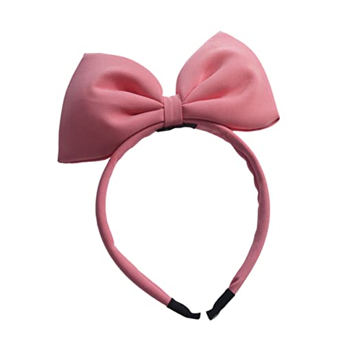 PLAFOPE Entzückendes Prinzessinnen-stirnband Modisches Haar-stirnband Mit Großer Schleife Haarreif Mit Schleife Haar-accessoires Für Mädchen von PLAFOPE