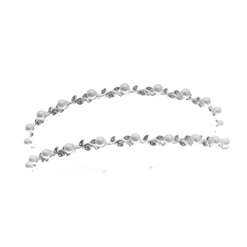 PLAFOPE 1Stk Doppeltes Perlen-Stirnband doppelstöckiges Perlenhaarband Premium-Haaraccessoire hair accessories for hochzeitshaar schmuck haarschmuck schöner Haarreif Haarreifen PLAFOPE 1Stk Doppeltes Perlen-Stirnband doppelstöckiges Perlenhaarband Premium-Haaraccessoire hair accessories for hochzeitshaar schmuck haarschmuck schöner Haarreif Haarreifen von PLAFOPE