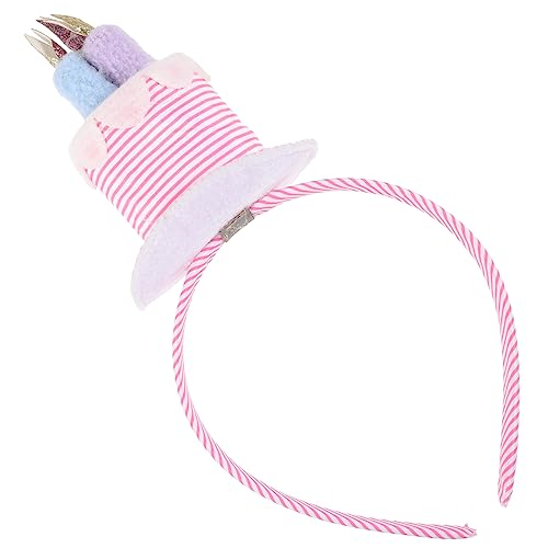 PLAFOPE 1Stk Kerze Stirnband Armwärmer Haargummis für Mädchen kinder haarspangen haarspange kinder haarschmuck deko Party-Requisiten Stirnband für Kinder Kopfbedeckung Haarnadel schmücken von PLAFOPE