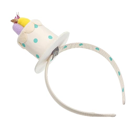 PLAFOPE 1Stk Kerze Stirnband Stirnbänder zum Geburtstag für Mädchen kinder dekor hair accessories for haarschmuck geburtstag haarband Stirnband für Geburtstagsparty schmücken von PLAFOPE