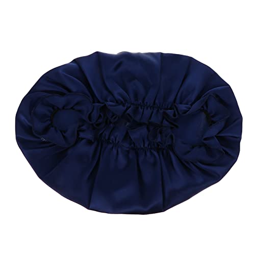 PLAFOPE 1pc Seide Schlaf Haube Satin für Frauen Mädchen Elastische Welle Rim Haar Haube für Schlafengehen Haar Wrap von PLAFOPE