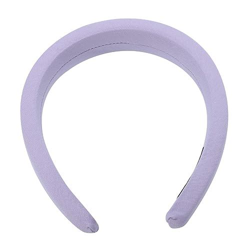 PLAFOPE Breites Stirnband Aus Polyestergewebe für Damen Modisches Stirnband für Mädchen Haar-accessoires Gesichtswasch-stirnband Stilvolles Haarband von PLAFOPE