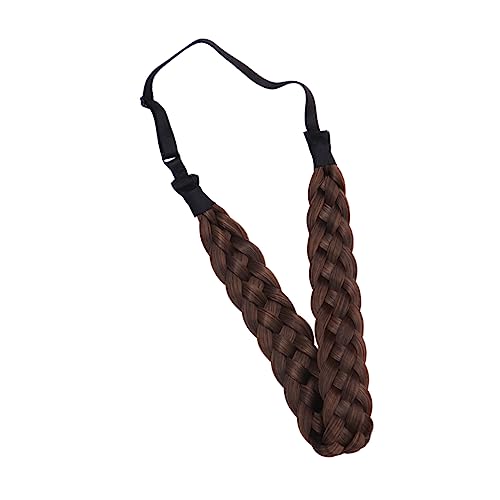 PLAFOPE 1stück Verstellbarer Elastischer Haarband- Für Handgefertigte Braid Hairpiece Mit Natürlichem Farbverlauf Für Fotoshootings Und Besondere Anlässe von PLAFOPE