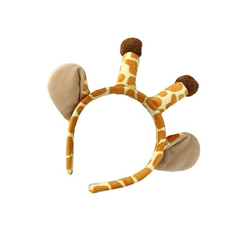 PLAFOPE Giraffen Stirnband Haarreif Party-kopfbedeckung Form Haar Band Schöne Haar Zubehör Für Frauen Mädchen Performance von PLAFOPE