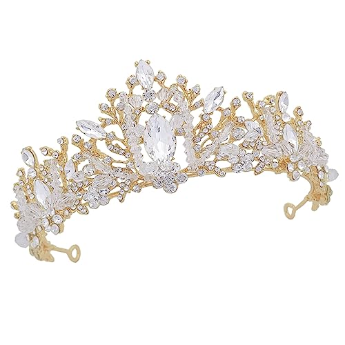 PLAFOPE Luxuriöse Braut Hochzeit Kopfbedeckung Haar Hoop Für Braut Hochzeit Haar Band von PLAFOPE