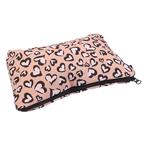 PLAFOPE 1stück Leopard Makeup Pouch Multifunktionale Kosmetiktasche Für Damen Reisetasche Aus Strapazierfähigem Mit Reißverschluss Für Kosmetik Und Toilettenartikel von PLAFOPE